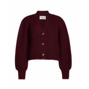 Eleven Six Sara Cardi in merlot, size XS/S
